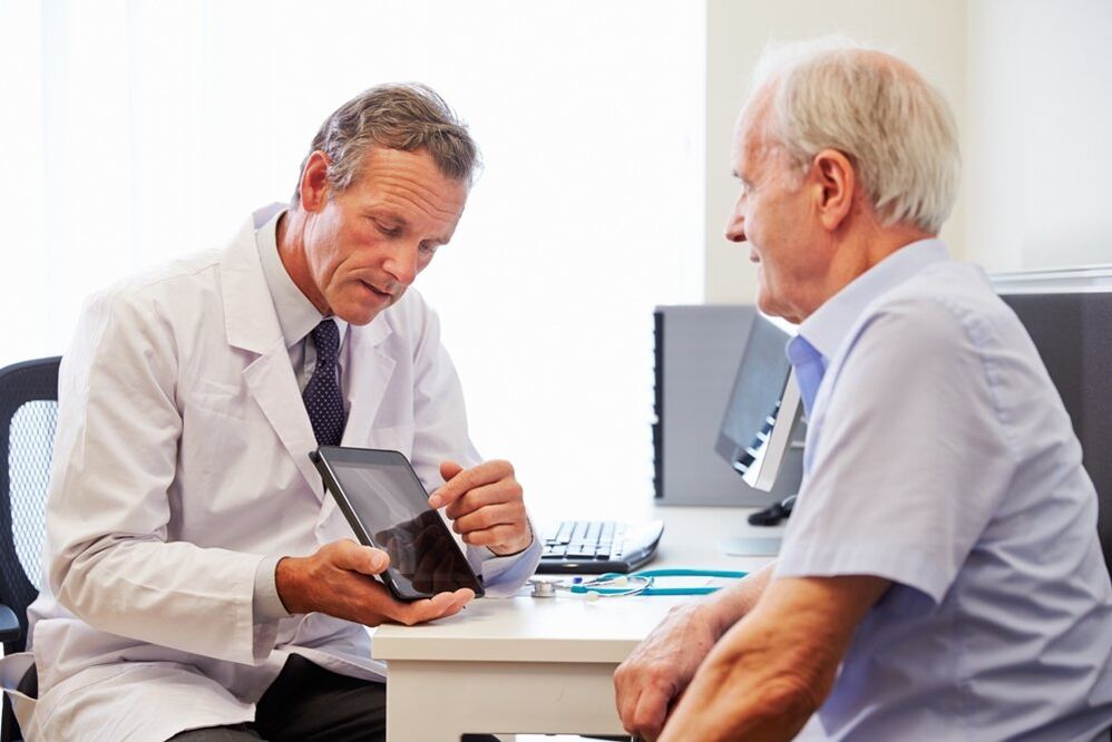 Patient with prostatitis when prescribing a doctor