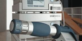 Device in men for the treatment of prostatitis